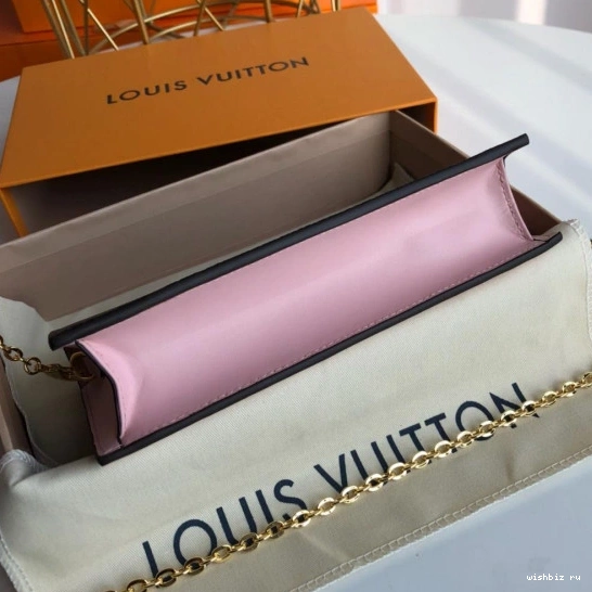 WIS WALLET CHAIN FLORE VUITTON LOUIS 0929
